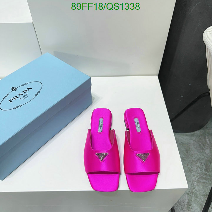 Prada-Women Shoes Code: QS1338 $: 89USD