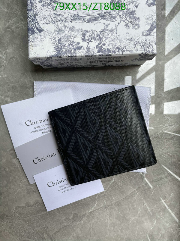 Dior-Wallet-Mirror Quality Code: ZT8088 $: 79USD