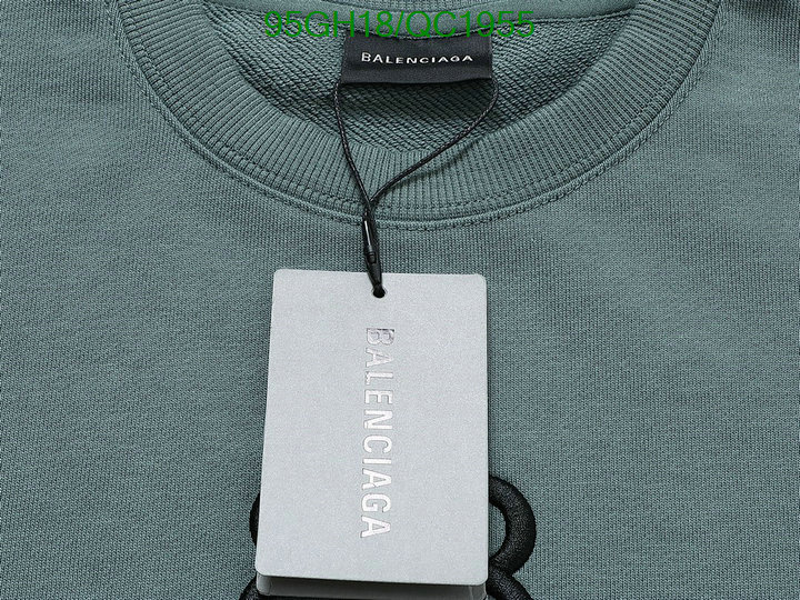 Balenciaga-Clothing Code: QC1955 $: 95USD