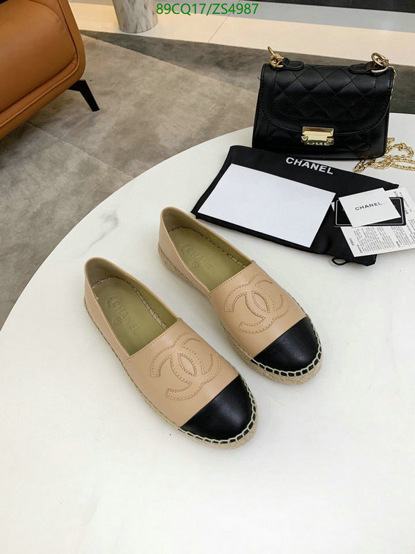 Chanel-Women Shoes Code: ZS4987 $: 89USD