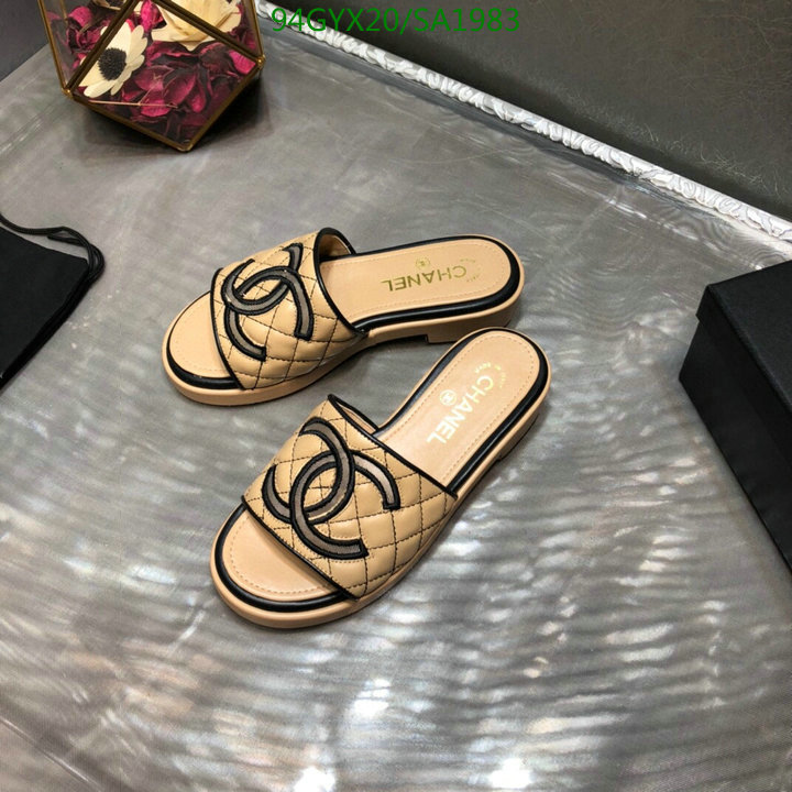 Chanel-Women Shoes Code: SA1983 $: 94USD