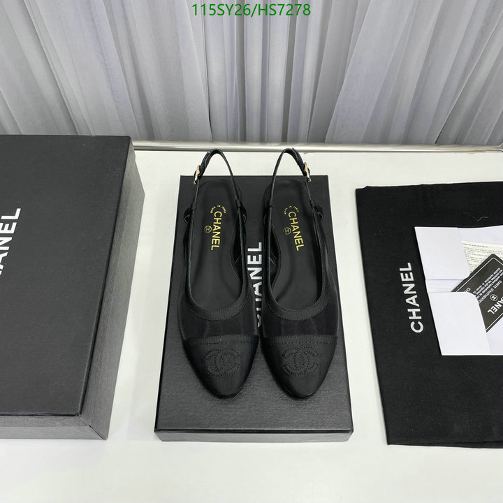 Chanel-Women Shoes Code: HS7278 $: 115USD