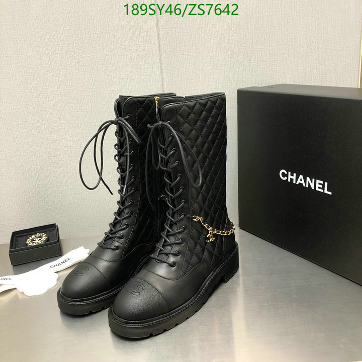 Chanel-Women Shoes Code: ZS7642 $: 189USD