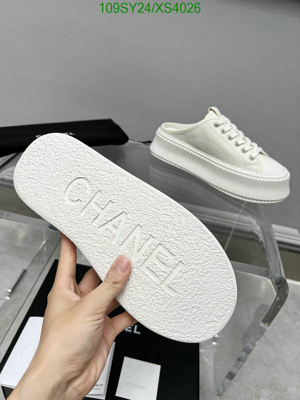 Chanel-Women Shoes Code: XS4026 $: 109USD