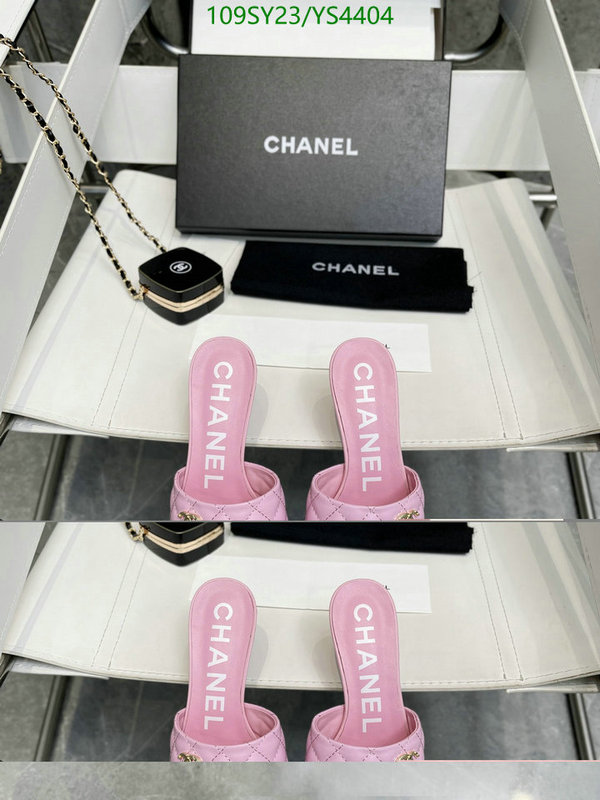 Chanel-Women Shoes Code: YS4404 $: 109USD