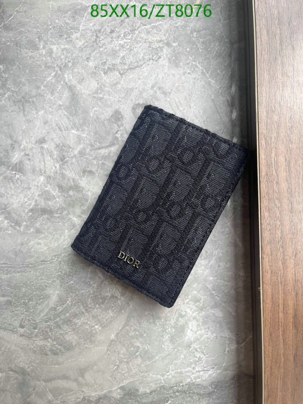 Dior-Wallet-Mirror Quality Code: ZT8076 $: 85USD