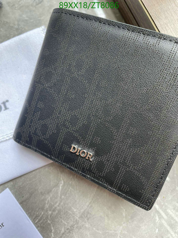 Dior-Wallet-Mirror Quality Code: ZT8086 $: 89USD
