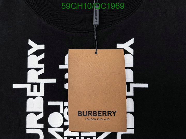 Burberry-Clothing Code: QC1969 $: 59USD