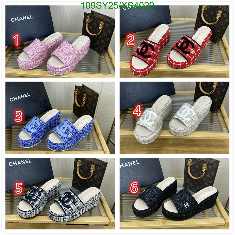 Chanel-Women Shoes Code: XS4029 $: 109USD