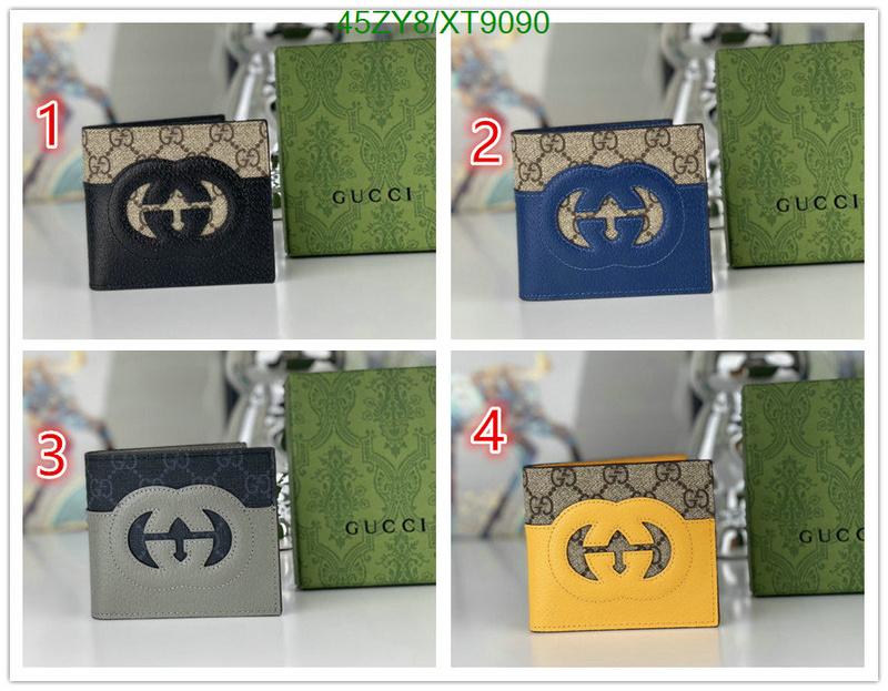 Gucci-Wallet-4A Quality Code: XT9090 $: 45USD