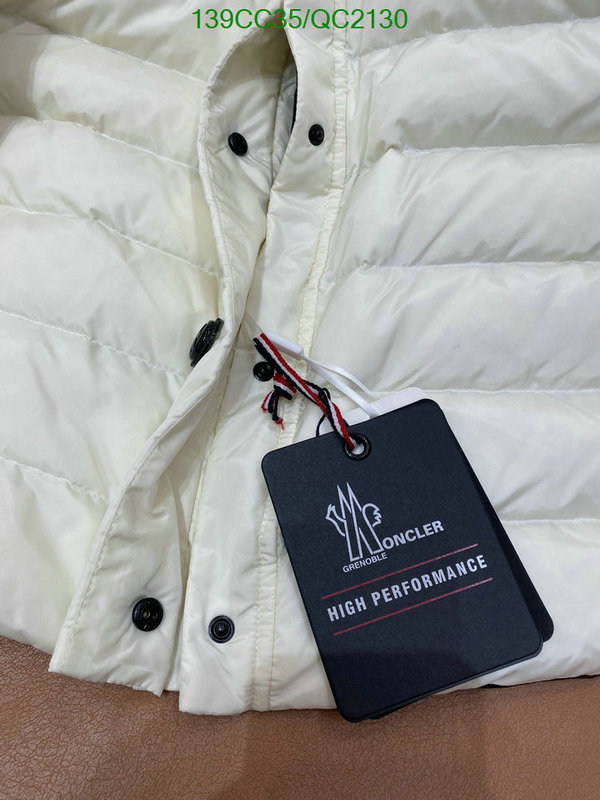 Moncler-Down jacket Women Code: QC2130 $: 139USD