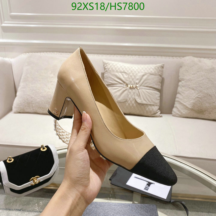 Chanel-Women Shoes Code: HS7800 $: 92USD