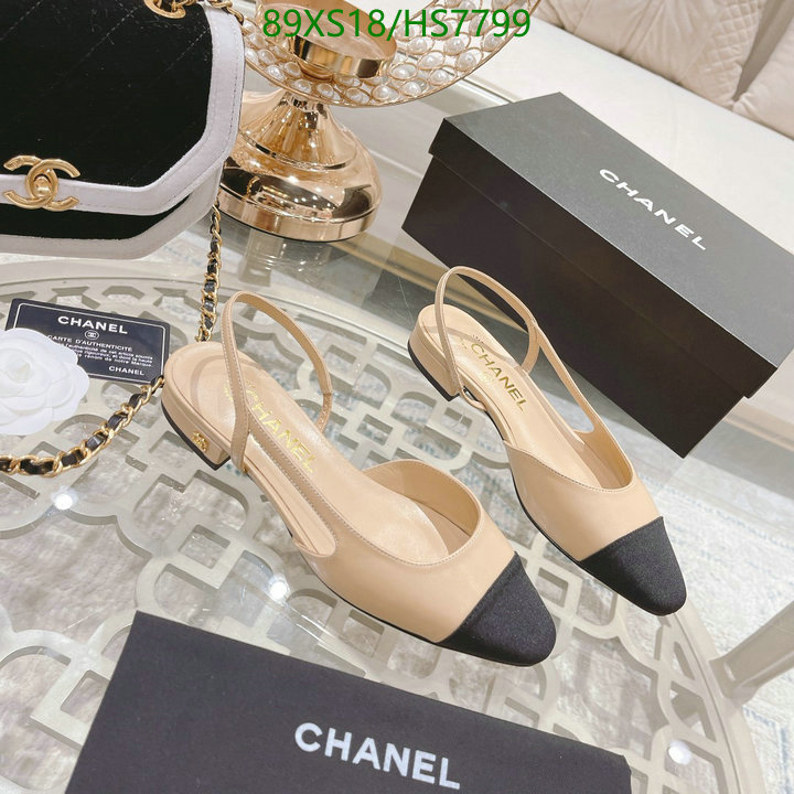 Chanel-Women Shoes Code: HS7799 $: 89USD