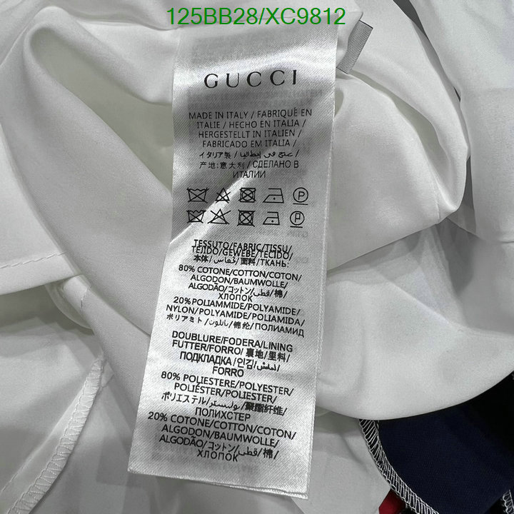 Gucci-Clothing Code: XC9812 $: 125USD
