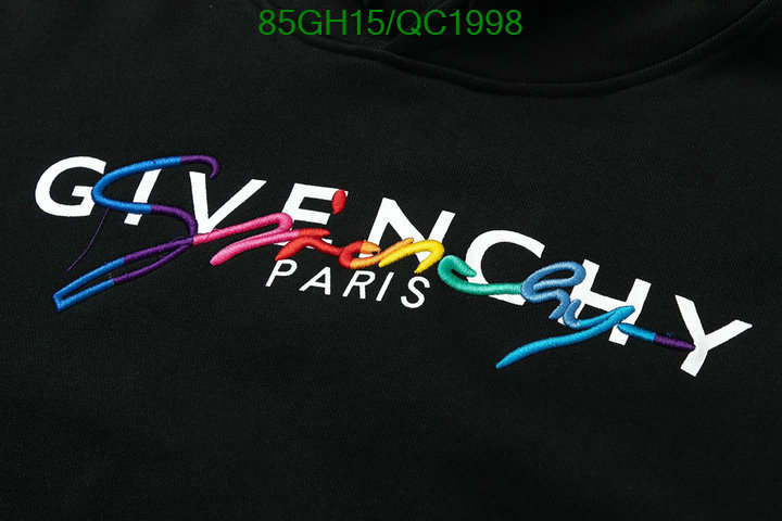 Givenchy-Clothing Code: QC1998 $: 85USD