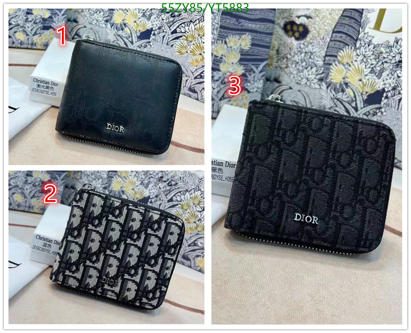 Dior-Wallet(4A) Code: YT5883 $: 55USD