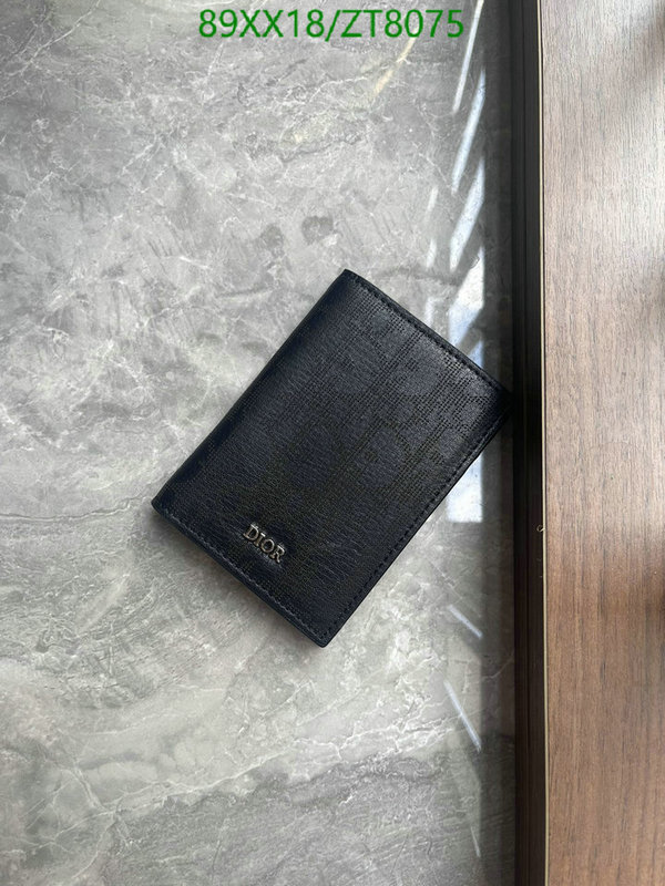 Dior-Wallet-Mirror Quality Code: ZT8075 $: 89USD