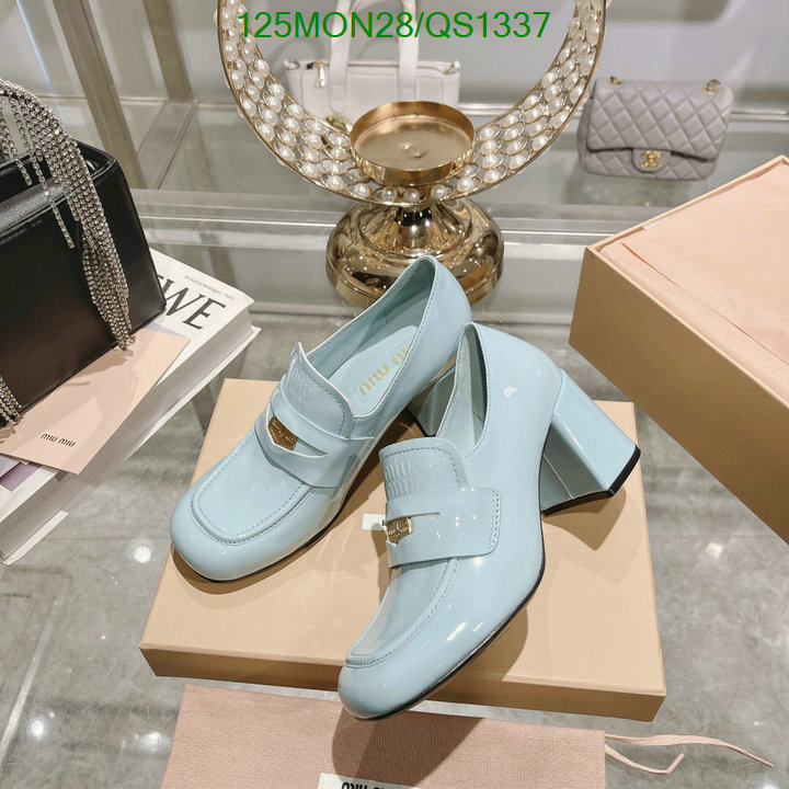 Miu Miu-Women Shoes Code: QS1337 $: 125USD