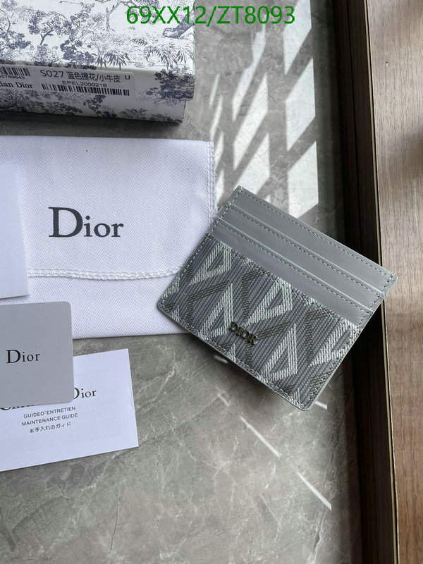 Dior-Wallet-Mirror Quality Code: ZT8093 $: 69USD