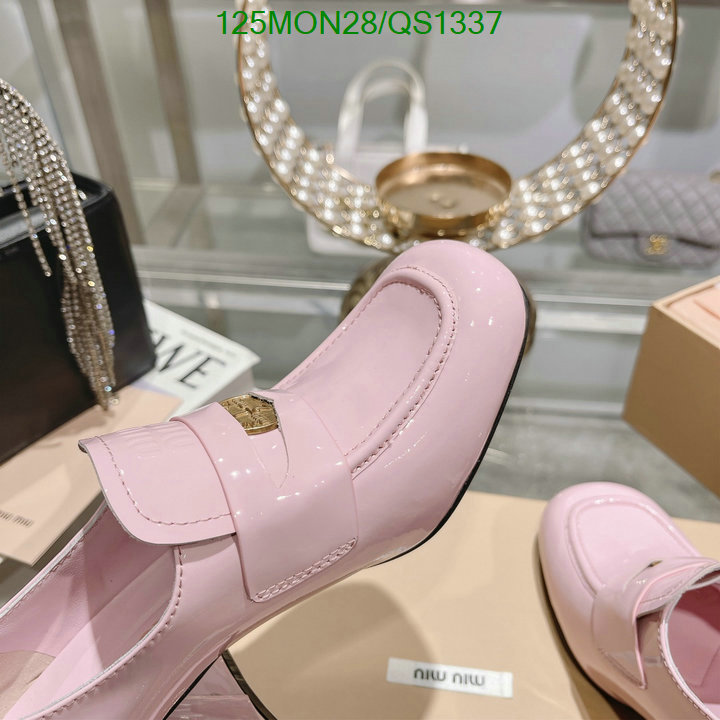 Miu Miu-Women Shoes Code: QS1337 $: 125USD