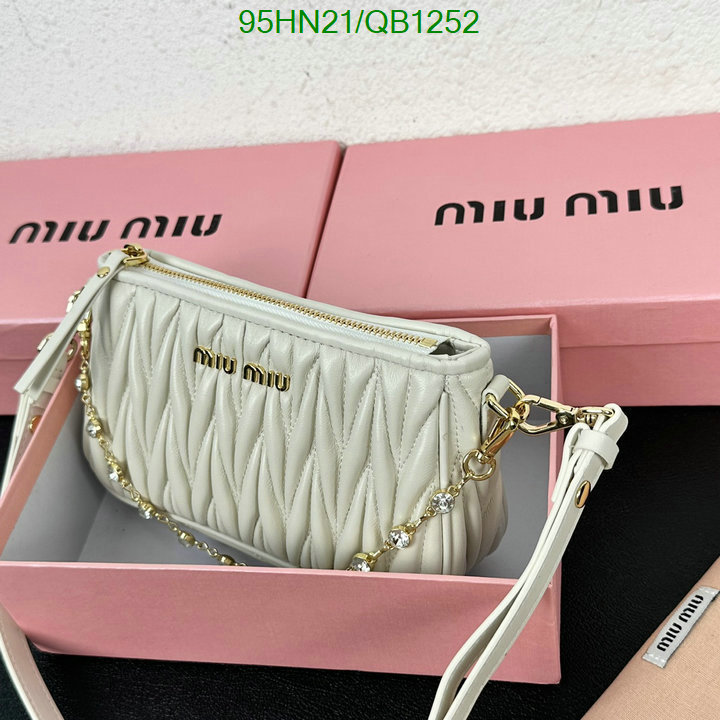 Miu Miu-Bag-4A Quality Code: QB1252 $: 95USD