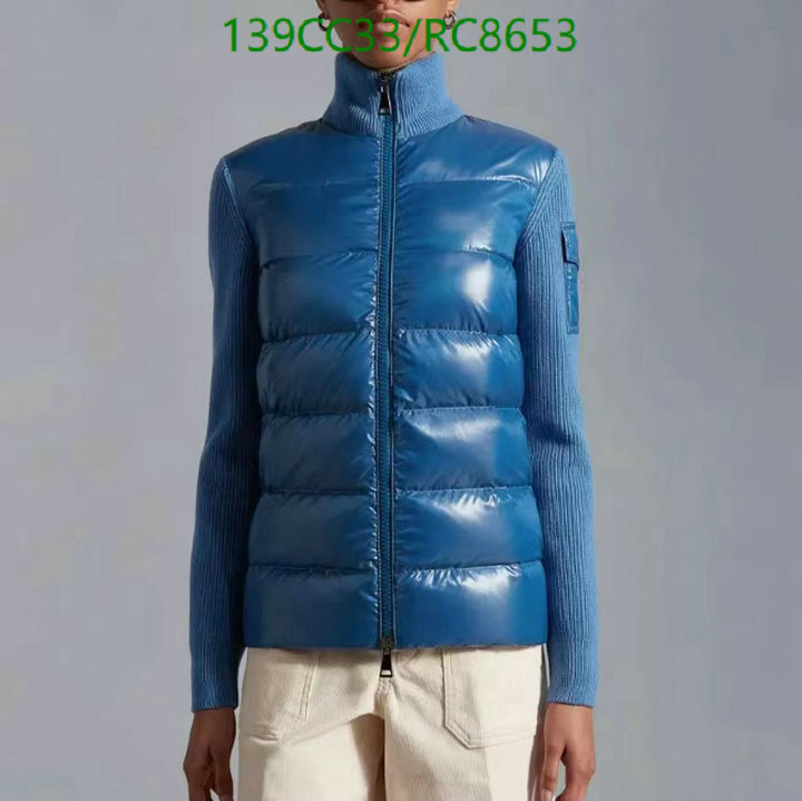 Moncler-Down jacket Men Code: RC8653 $: 139USD