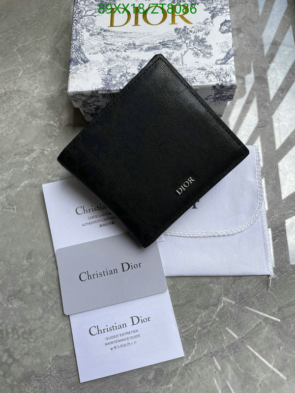 Dior-Wallet-Mirror Quality Code: ZT8086 $: 89USD