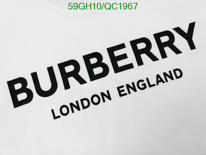 Burberry-Clothing Code: QC1967 $: 59USD