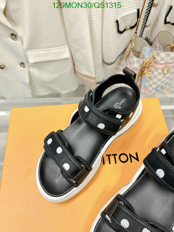 LV-Women Shoes Code: QS1315 $: 129USD