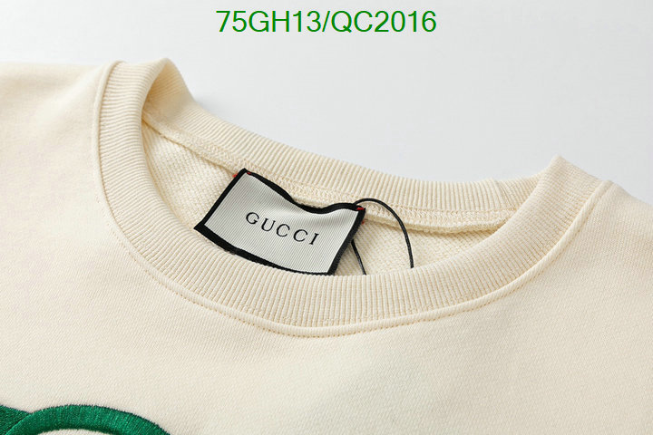 Gucci-Clothing Code: QC2016 $: 75USD