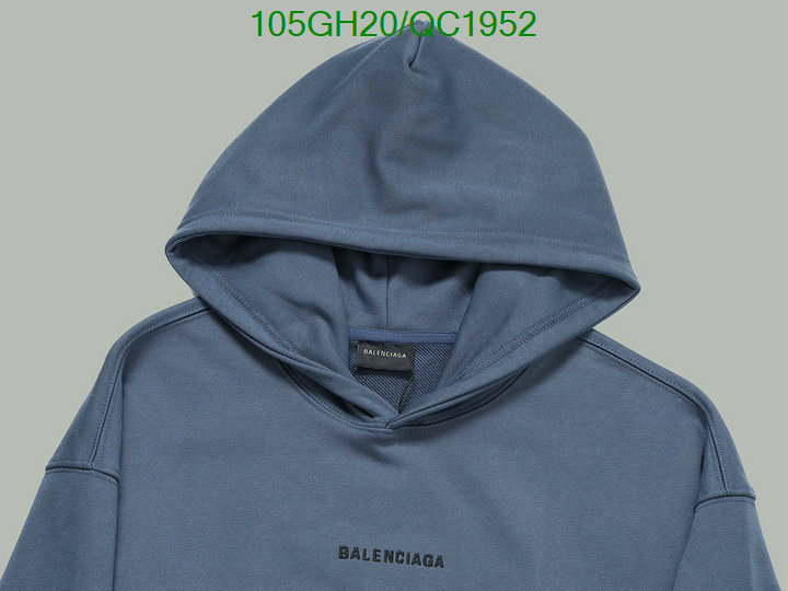 Balenciaga-Clothing Code: QC1952 $: 105USD