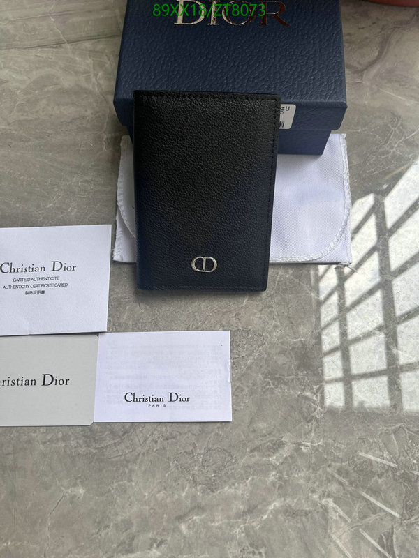 Dior-Wallet-Mirror Quality Code: ZT8073 $: 89USD