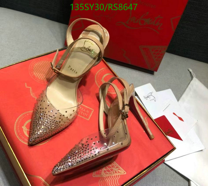 Christian Louboutin-Women Shoes Code: RS8647 $: 135USD