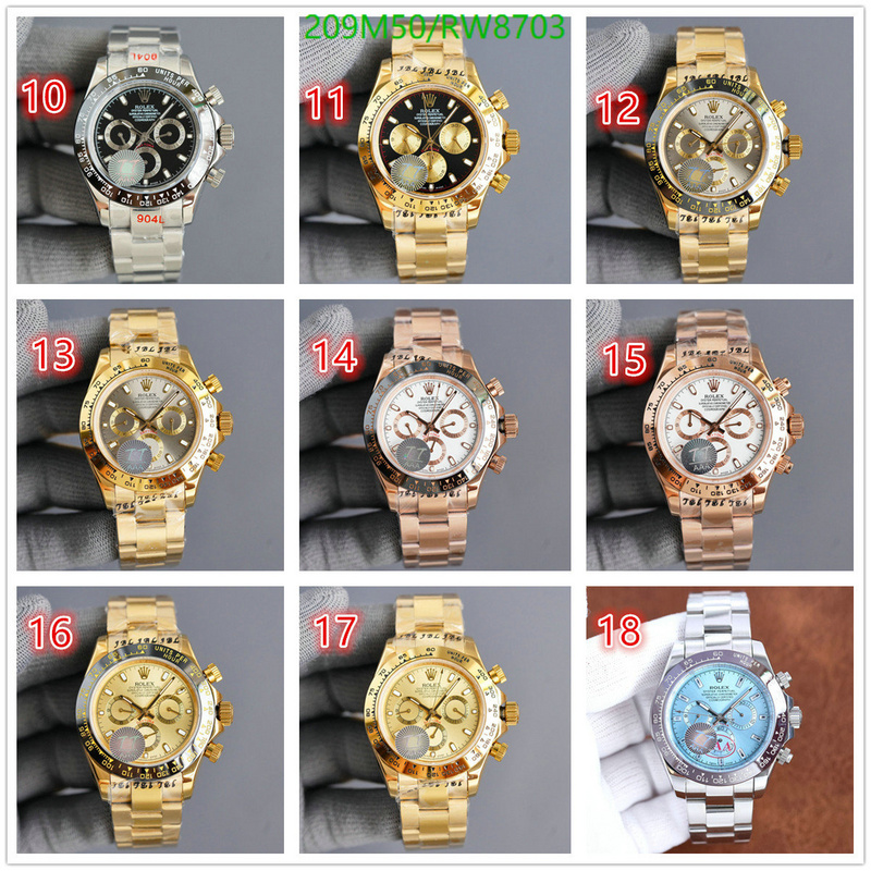 Rolex-Watch-Mirror Quality Code: RW8703 $: 209USD