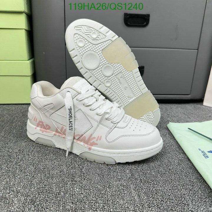 Off-White-Men shoes Code: QS1240 $: 119USD