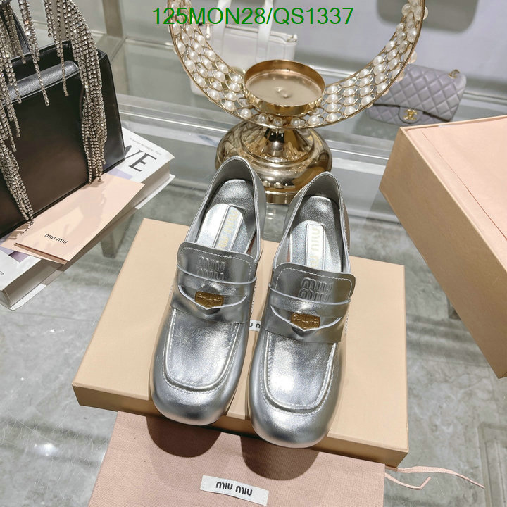 Miu Miu-Women Shoes Code: QS1337 $: 125USD