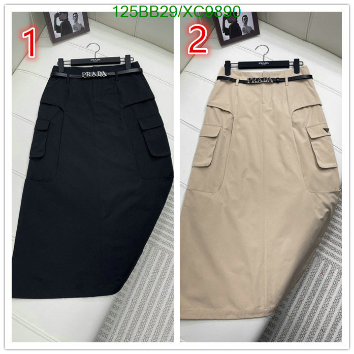 Prada-Clothing Code: XC9890 $: 125USD
