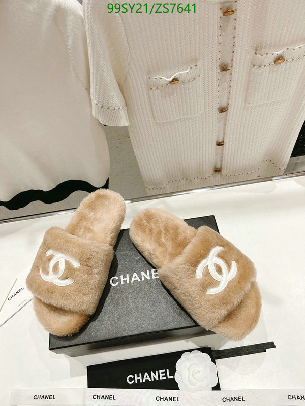 Chanel-Women Shoes Code: ZS7641 $: 99USD