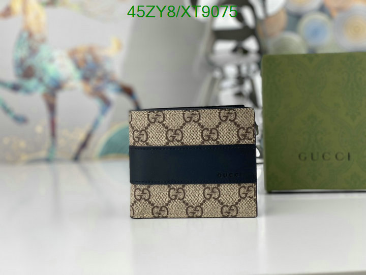 Gucci-Wallet-4A Quality Code: XT9075 $: 45USD