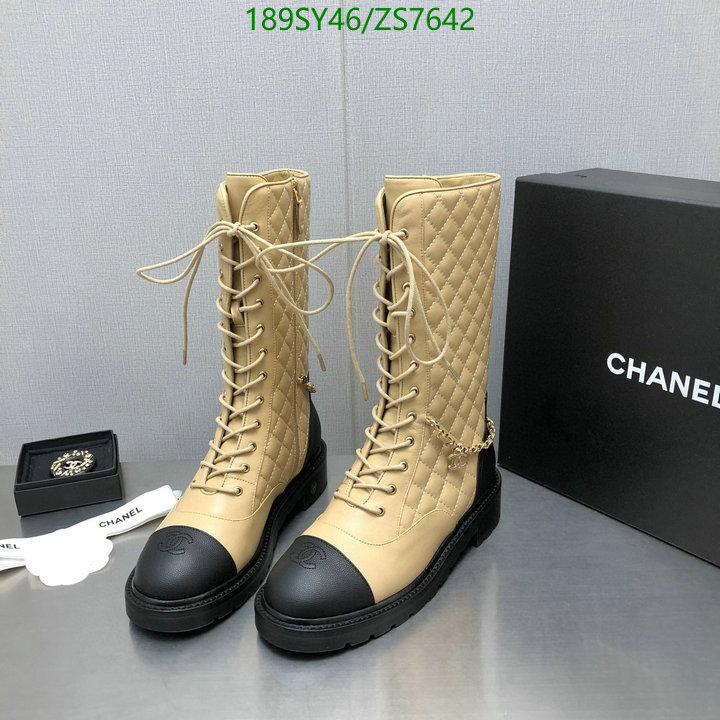 Chanel-Women Shoes Code: ZS7642 $: 189USD