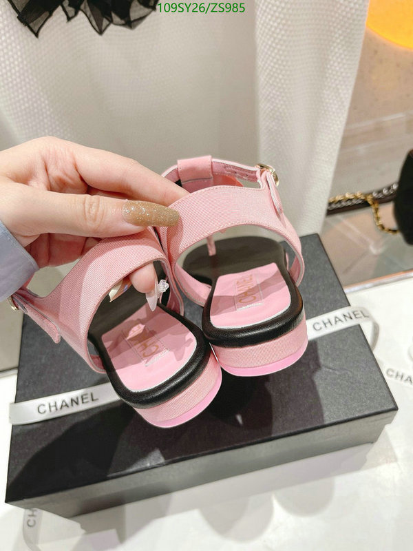 Chanel-Women Shoes Code: ZS985 $: 109USD