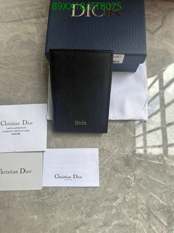 Dior-Wallet-Mirror Quality Code: ZT8075 $: 89USD