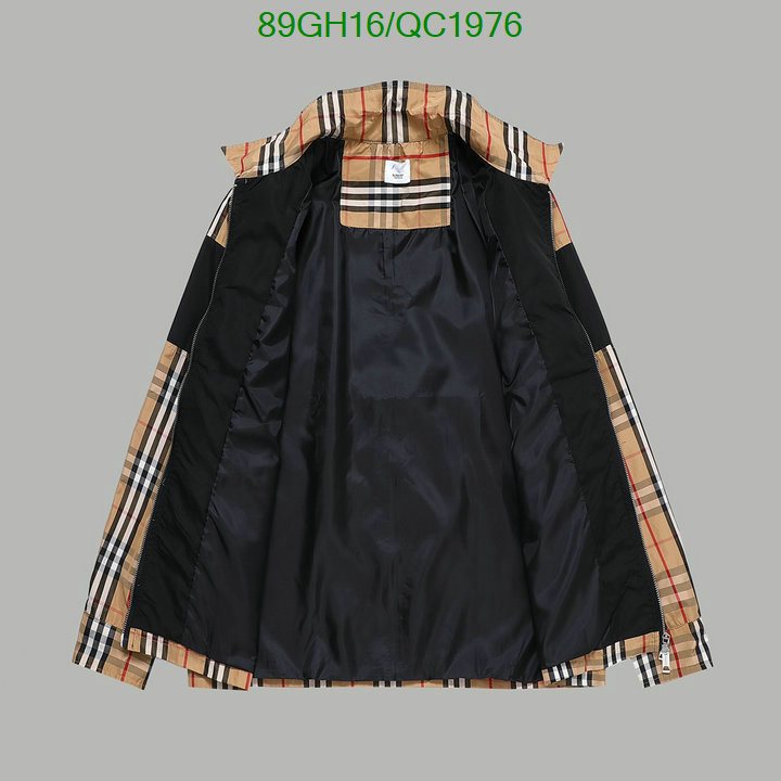 Burberry-Clothing Code: QC1976 $: 89USD