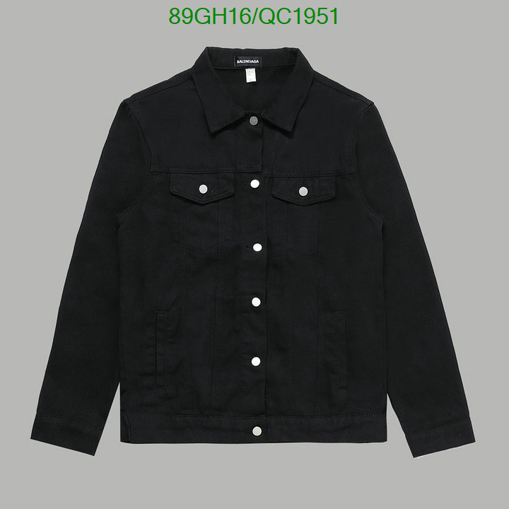 Balenciaga-Clothing Code: QC1951 $: 89USD