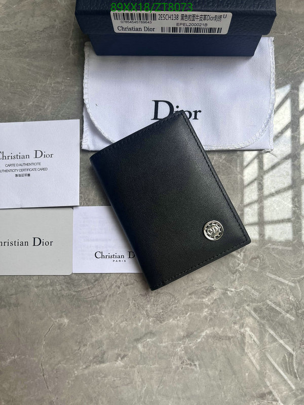 Dior-Wallet-Mirror Quality Code: ZT8073 $: 89USD