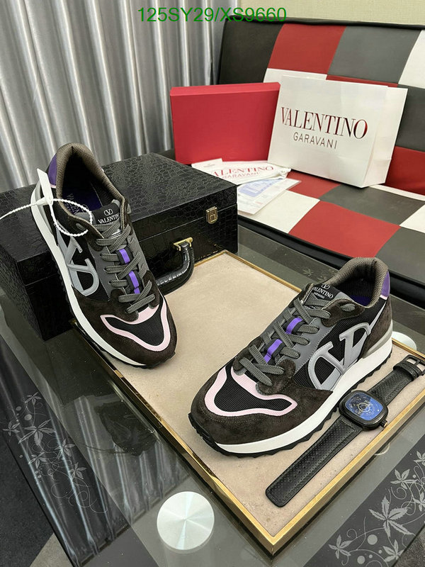 Valentino-Men shoes Code: XS9660 $: 125USD