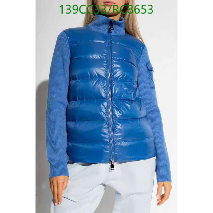 Moncler-Down jacket Men Code: RC8653 $: 139USD