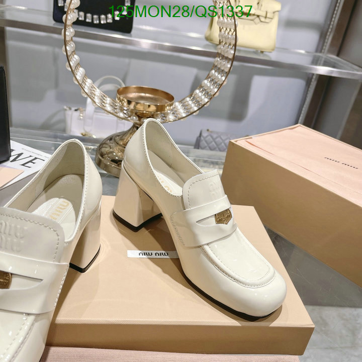 Miu Miu-Women Shoes Code: QS1337 $: 125USD