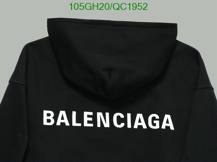 Balenciaga-Clothing Code: QC1952 $: 105USD