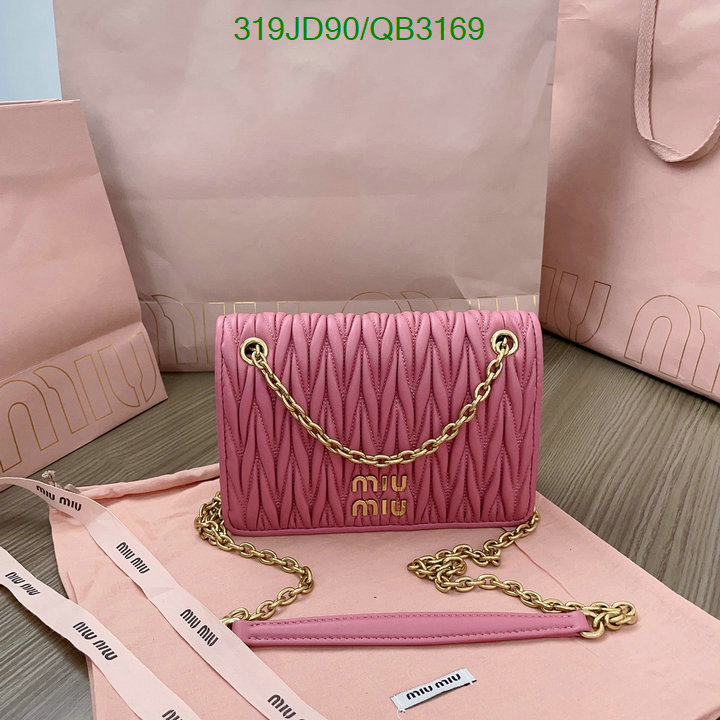 Miu Miu-Bag-Mirror Quality Code: QB3169 $: 319USD